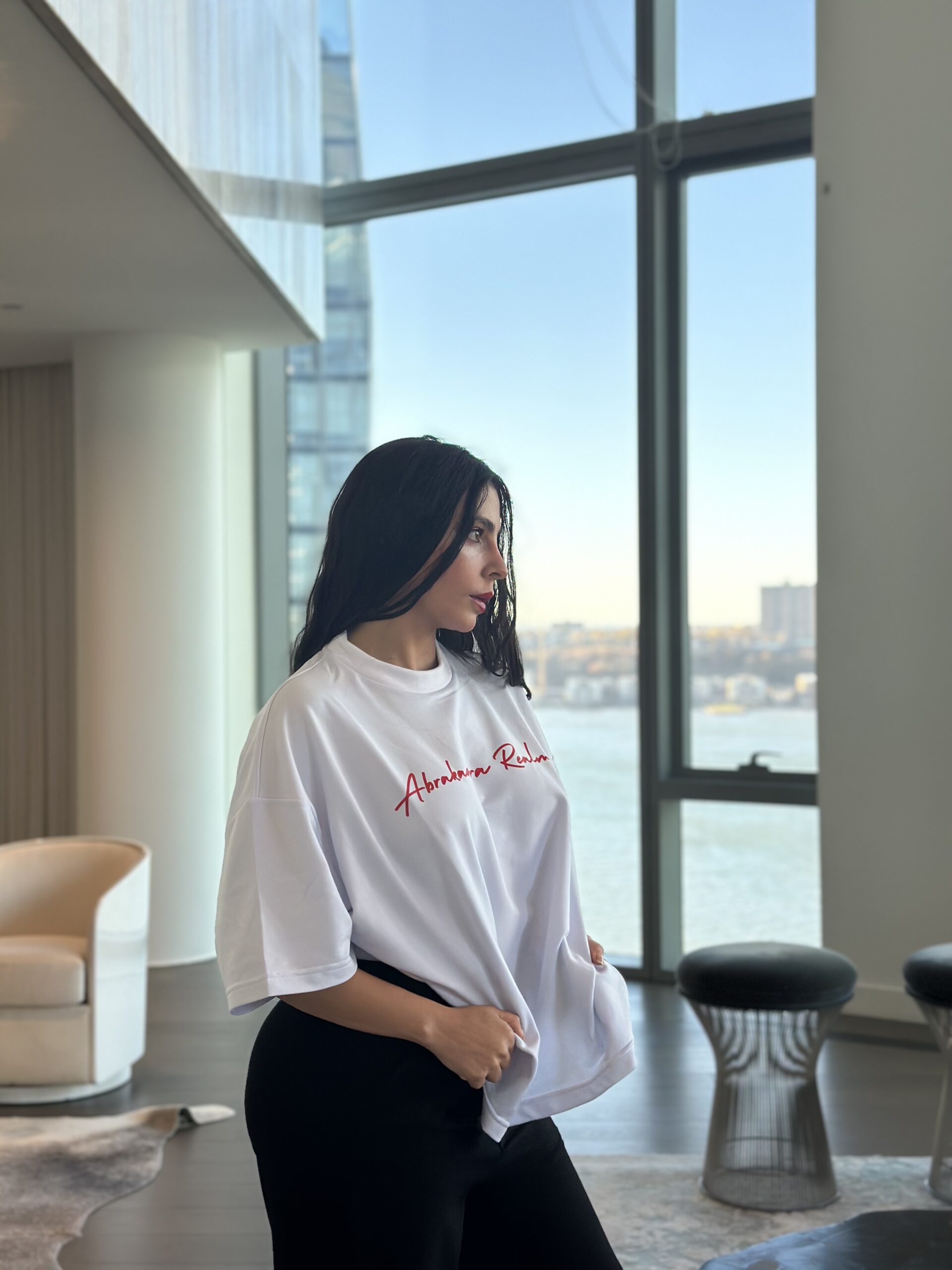 OVERSIZE ABRAKADABRA REALM WHITE view 3