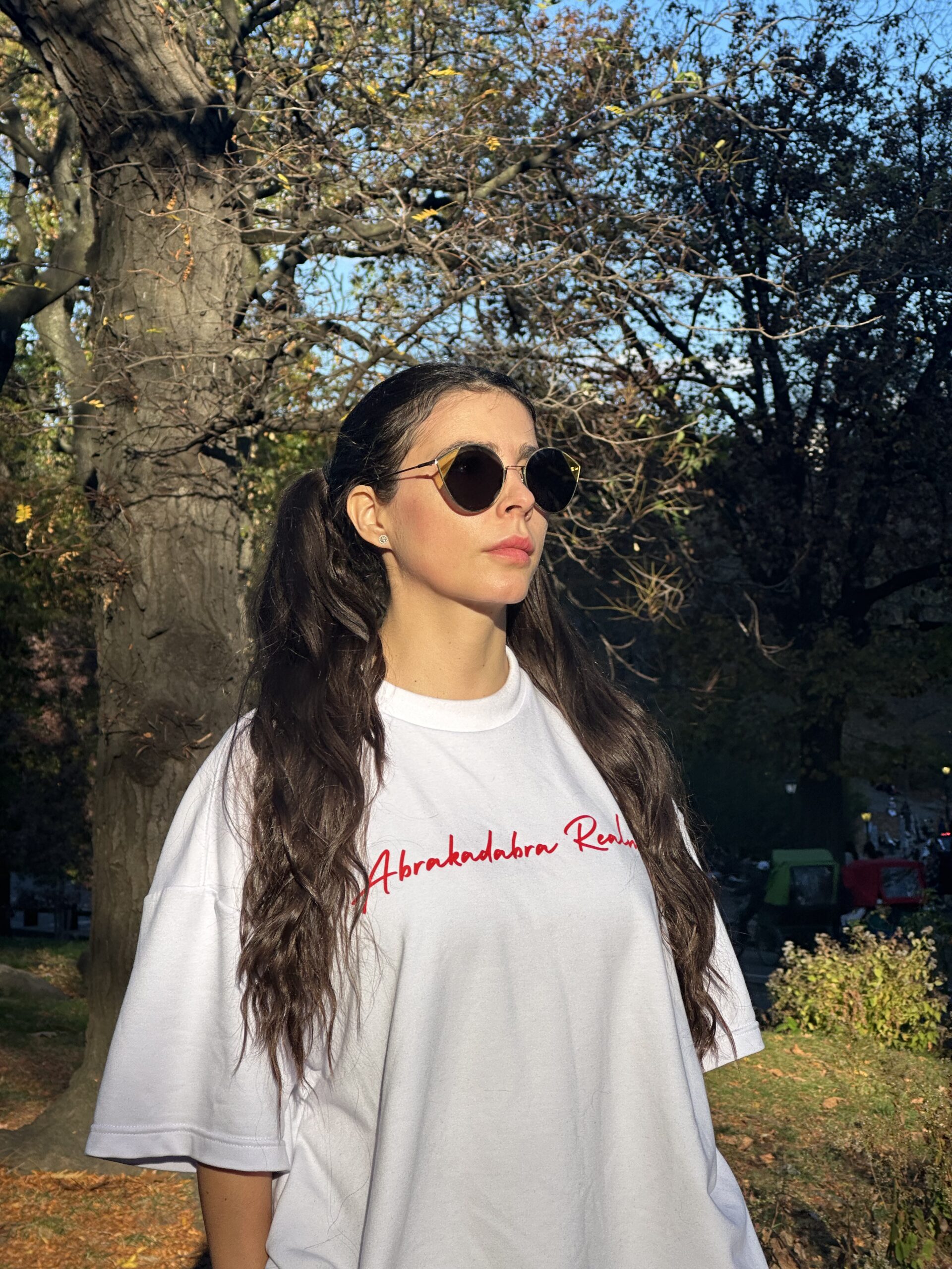 OVERSIZE ABRAKADABRA REALM WHITE view 7