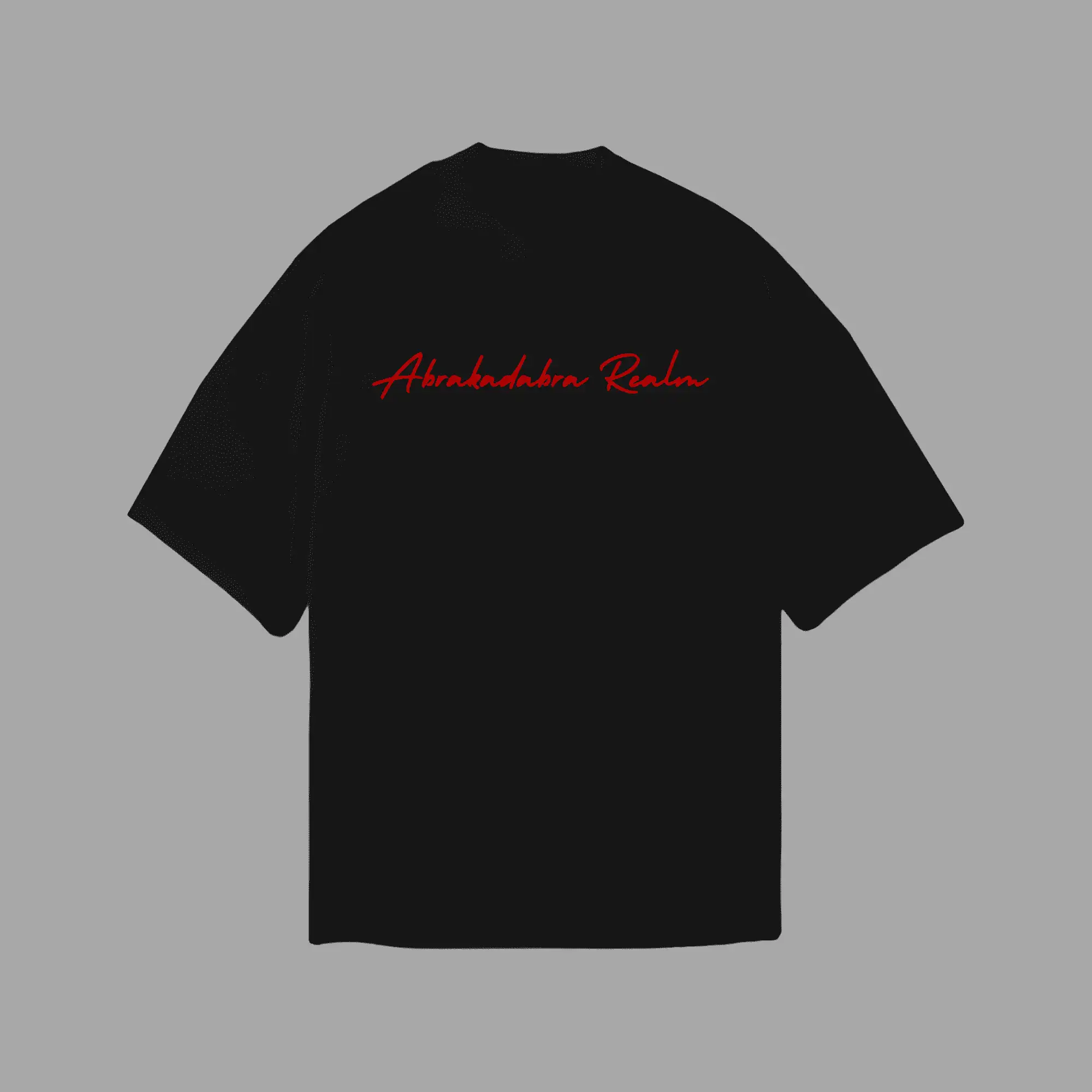 OVERSIZE ABRAKADABRA REALM BLACK view 2