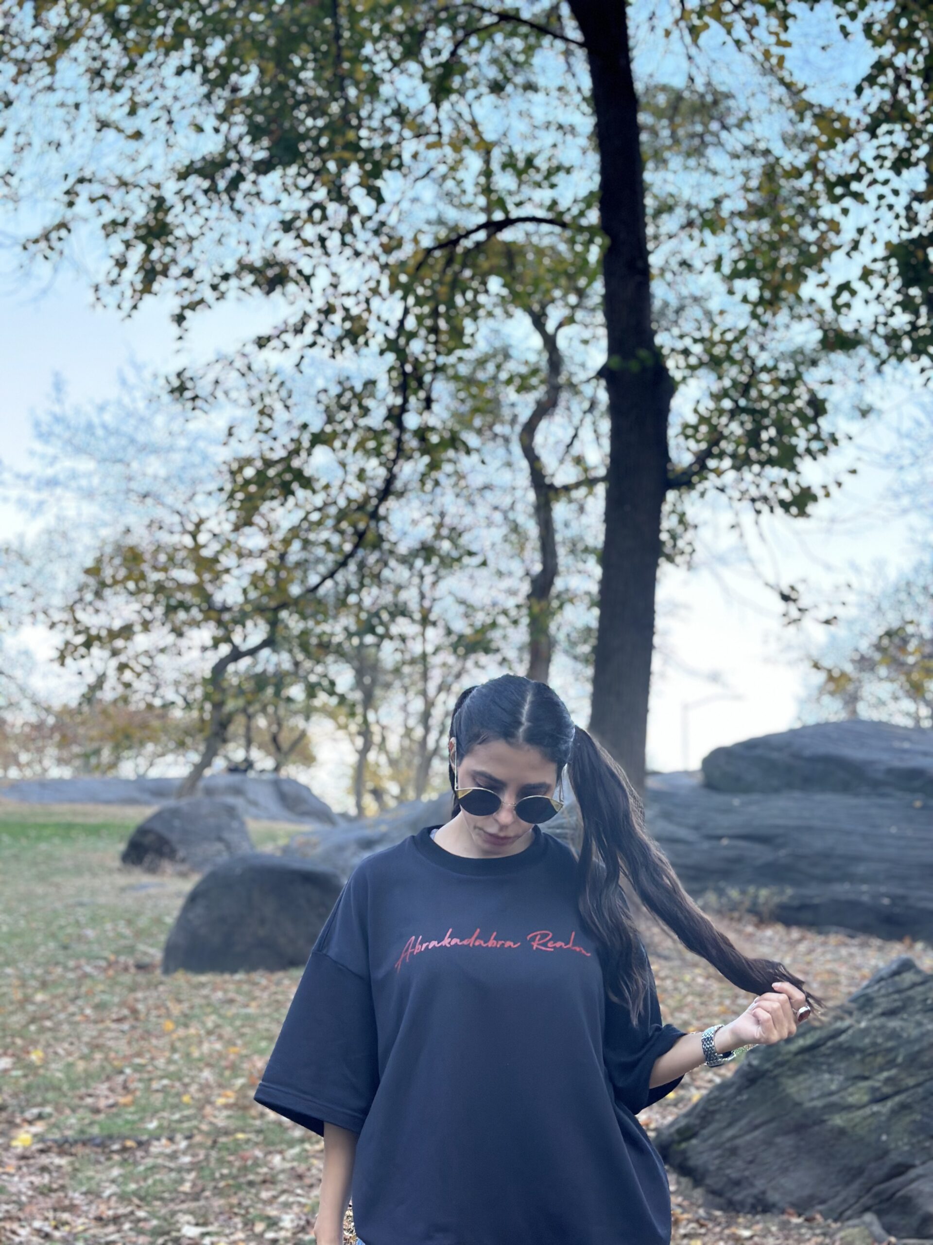 OVERSIZE ABRAKADABRA REALM BLACK view 6