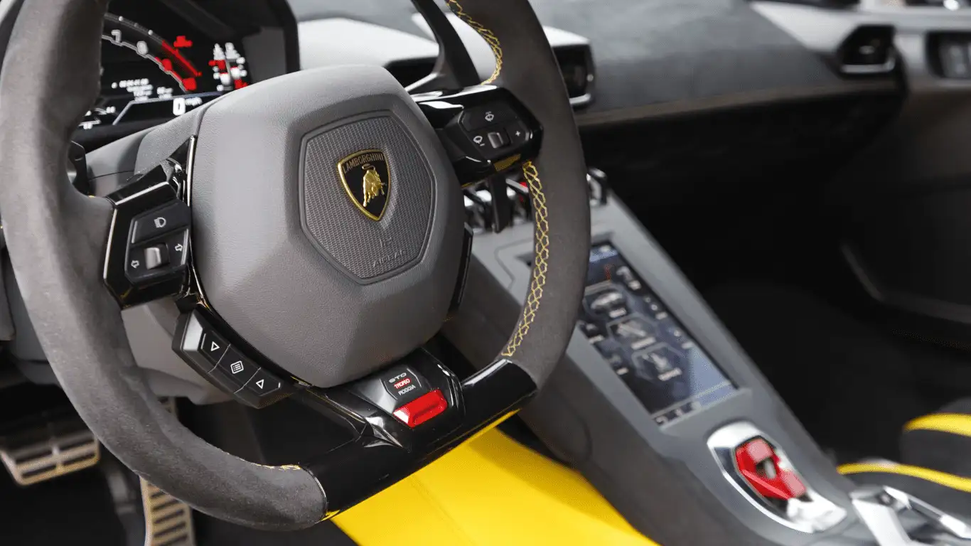 LAMBORGHINI EVO STO YELLOW - Dashboard
