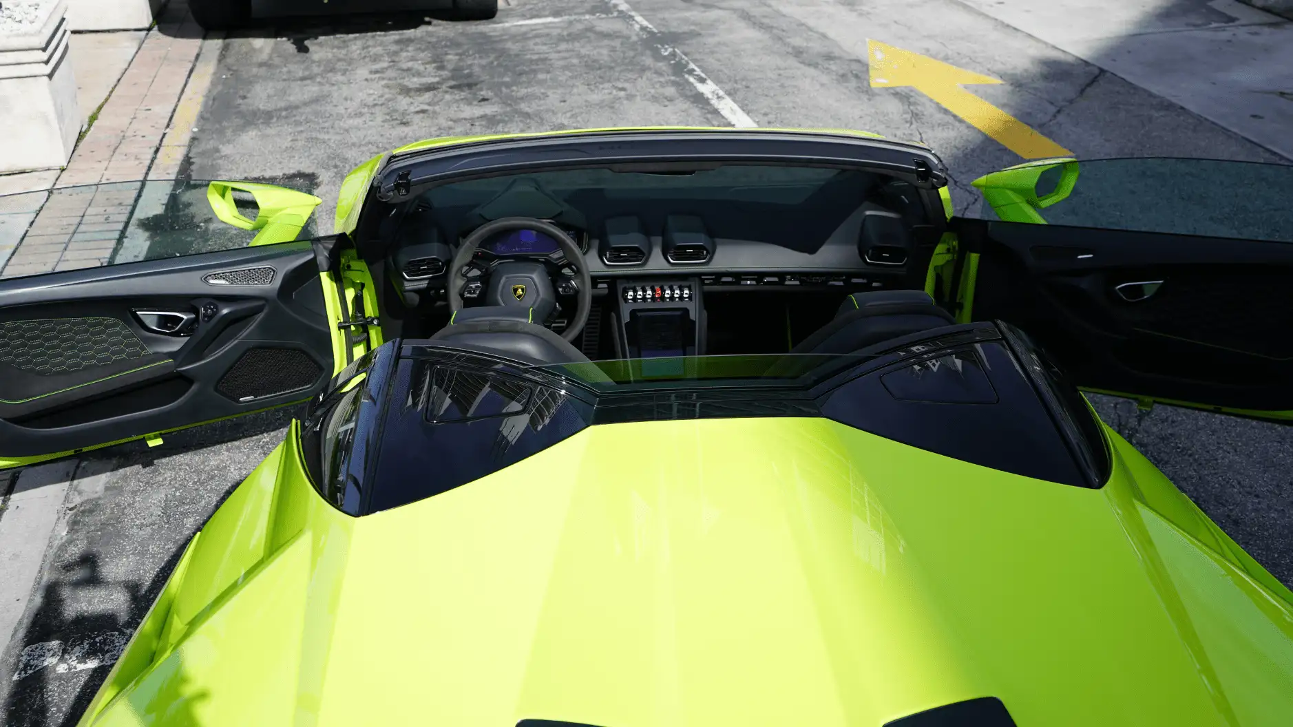LAMBORGHINI HURACAN EVO GREEN - Dashboard