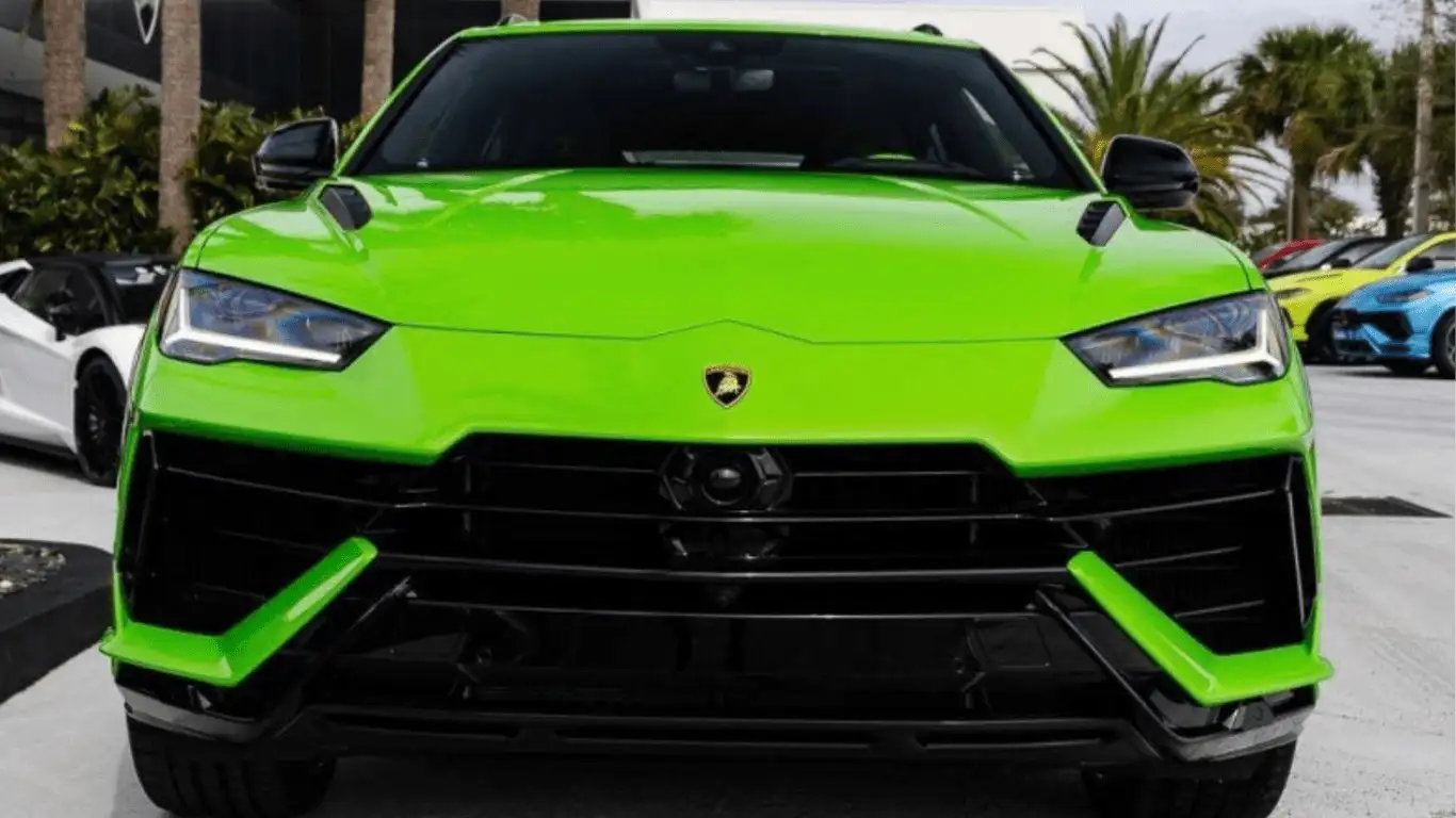 LAMBORGHINI URUS S GREEN - Dashboard