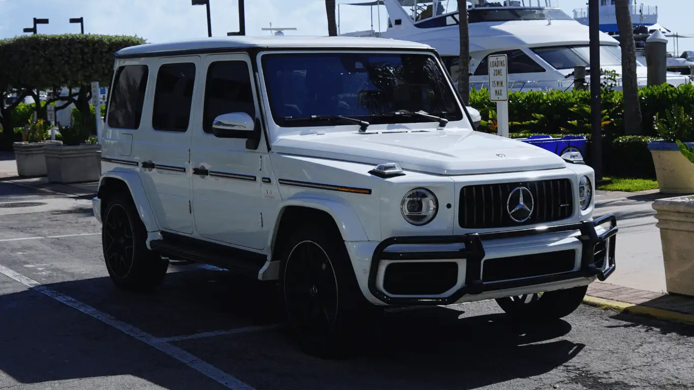 MERCEDES BENZ G550 - Front View