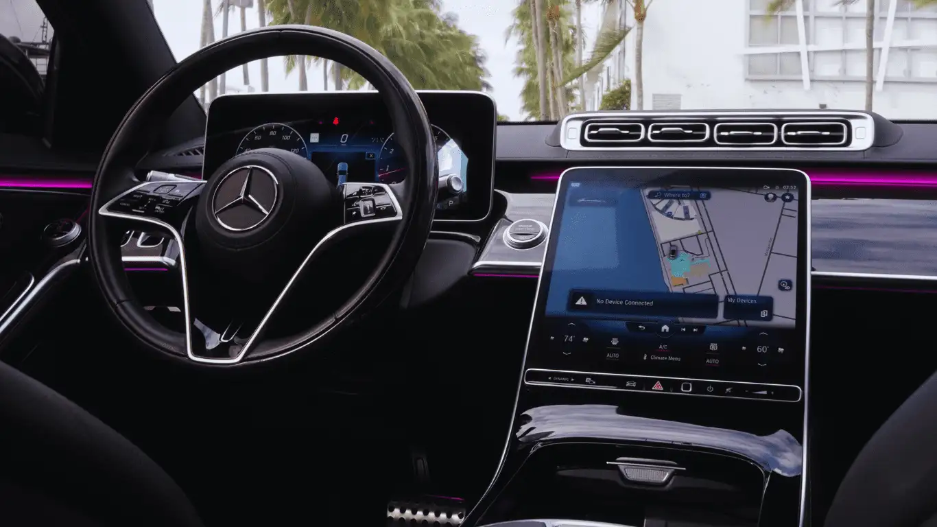 MERCEDES BENZ S580 - Dashboard